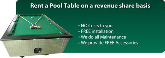 Rent a Pool Table